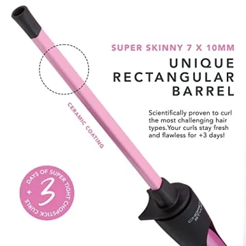 Professional Chopstick Styling Wand for Lasting Curls