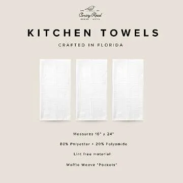 CANARY ROAD Housewarming Dish Towel for New Home Gifts