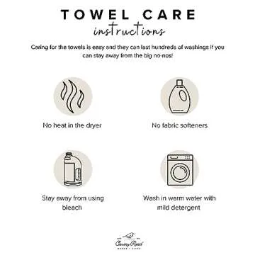 CANARY ROAD Housewarming Dish Towel for New Home Gifts