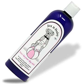 Jax N Daisy don t let Your dog Itch Lotion Itch Relief for Dogs 16oz Treatment and Skin Soother for Dogs With Itchiness dog Grooming Supplies Anti for