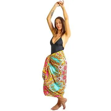 Geometric Beach Pareo for Women - Swimsuit Cover Up - Boho Chic Pareo - Wall Hanging Tapestry