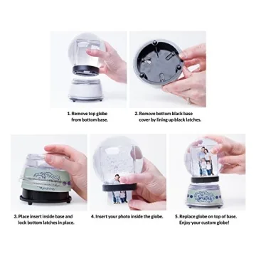 Personalized DIY Photo Snow Globe Custom Gift
