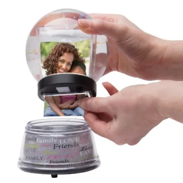 Personalized DIY Photo Snow Globe Custom Gift