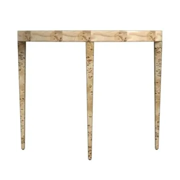 Butler Ingrid Light Burl Console Table - Elegant Design