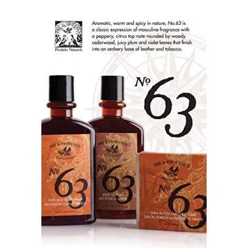 PRE DE PROVENCE No.63 Men's Shower Gel - Refreshing Clean