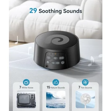 Dreamegg D3 Pro Sound Machine - 29 Soothing Sounds for Sleep