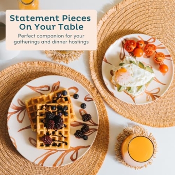 Nook Theory Bamboo Plates for Kids - Eco-Friendly Dinnerware