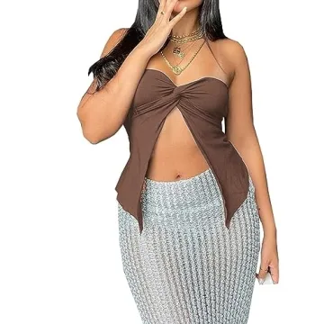 Stylish WPNAKS Strapless Tube Top for Summer Outfits