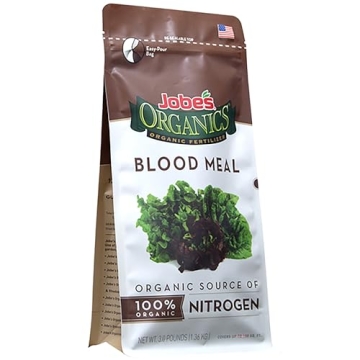 Jobe's Organic Blood Meal Fertilizer - 3 lbs for Healthy Greens