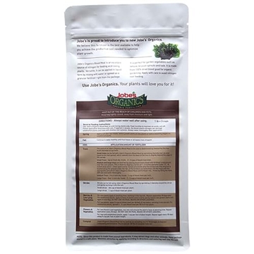 Jobe's Organic Blood Meal Fertilizer - 3 lbs for Healthy Greens