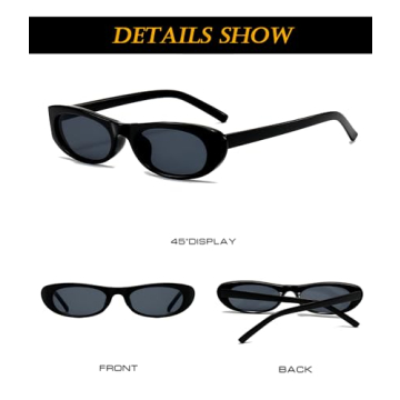 Trendy Cat Eye Sunglasses for Women Fashion UV Protection