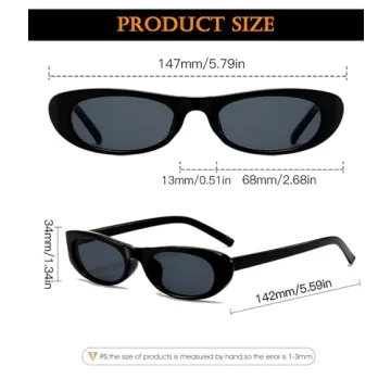 Trendy Cat Eye Sunglasses for Women Fashion UV Protection