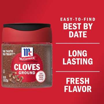 McCormick Ground Cloves, 0.9 Oz