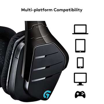 Logitech G933 Wireless Gaming Headset with Surround Sound