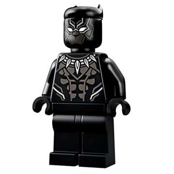 LEGO Marvel Black Panther Mech Armor 76204 Building Kit; Collectible Mech and Minifigure for Super-Hero Kids Aged 7+ (124 Pieces)