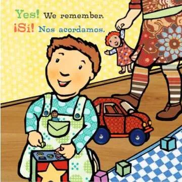 Bilingual Toddler Book Clean-Up Time in Spanish and English