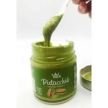 Sanniti Rex Italian Cream of Pistachio Nut Spread, 7.05 Ounce (Pack of 1)