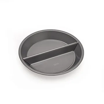 Chicago Metallic Professional Non-Stick Split Decision Pie Pan - Bake 2 Different Pies in One!