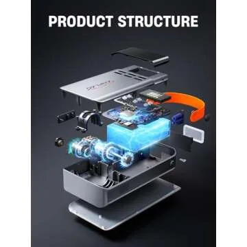 ANFLAG 8-in-1 Car Battery Jump Starter & Inflator