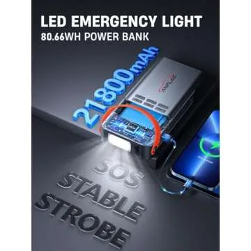 ANFLAG 8-in-1 Car Battery Jump Starter & Inflator