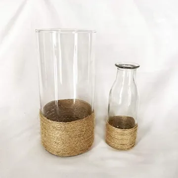 RichCraft 328ft NO-FRAY Jute Twine Roll for Crafts