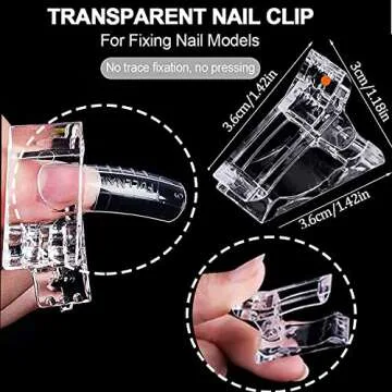 NAISKA Nail Forms Extension Gel Kit for Professional Nail Art