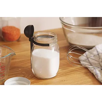 Versatile Jarware Coffee Spoon Clip for Mason Jars