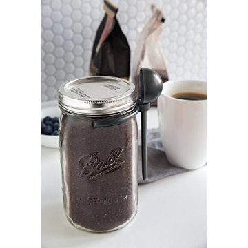 Versatile Jarware Coffee Spoon Clip for Mason Jars