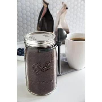 Versatile Jarware Coffee Spoon Clip for Mason Jars