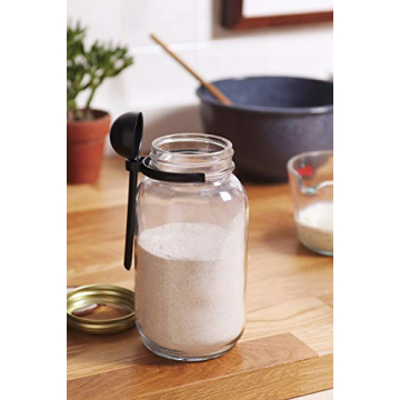 Versatile Jarware Coffee Spoon Clip for Mason Jars