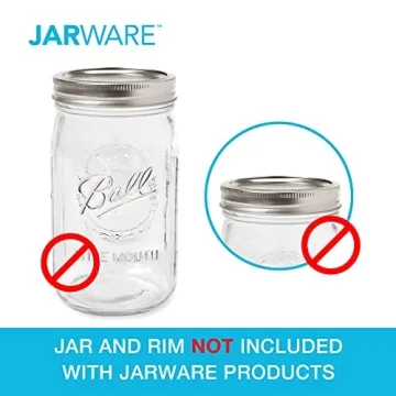 Versatile Jarware Coffee Spoon Clip for Mason Jars