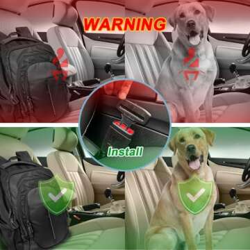 Belt Pads Universal Accessories for Most Vehicles,Comfortable and Convenient for You and Your Family(2 Pack)