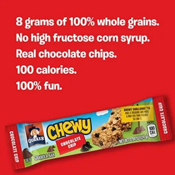 Quaker Chewy Granola Bars Variety Pack, 58 Count