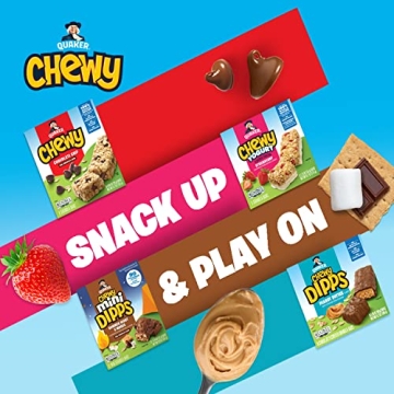 Quaker Chewy Granola Bars Variety Pack, 58 Count