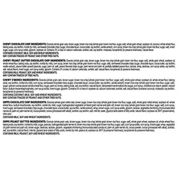 Quaker Chewy Granola Bars Variety Pack, 58 Count