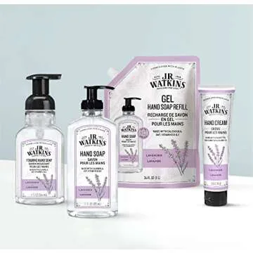 J.R. Watkins Lavender Foaming Hand Soap - Moisturizing 3 Pack