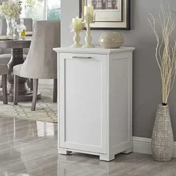 UpWiew Tilt Out Trash Cabinet Wooden for Stylish Kitchens
