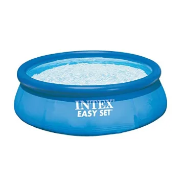 INTEX 28131EH Easy Set Inflatable Swimming Pool Set: 12ft x 30in – Includes 530 GPH Cartridge Filter Pump – Puncture-Resistant Material – 1485 Gallon Capacity – 23in Water Depth