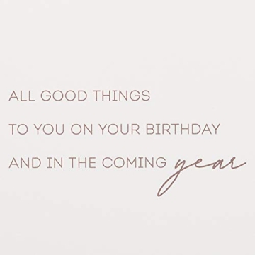 Papyrus Birthday Card - Good Things Celebration