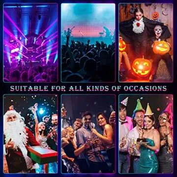 Keledz LED Mask - Light Up Party Mask with Gesture Control