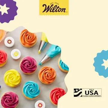 Wilton 12-Pack Gel Food Coloring Set for Vibrant Baking