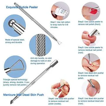 HIFAU Cutting-Edge 8PCS Nail Care Tool Set for All