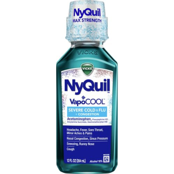 Vicks NyQuil Severe VapoCOOL Cough, Cold Relief Liquid
