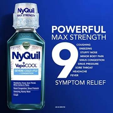 Vicks NyQuil Severe VapoCOOL Cough, Cold Relief Liquid