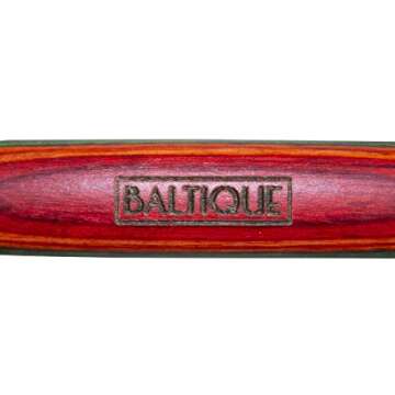 Totally Bamboo Baltique Marrakesh Collection 2 in 1 Wooden Measuring Spoon with Tablespoon and Teaspoon Measurements