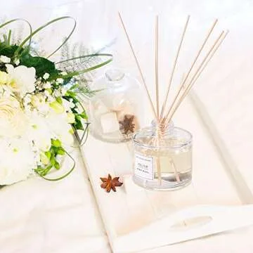 TIYOLE Reed Diffuser Sticks for Home Aroma and Relaxation