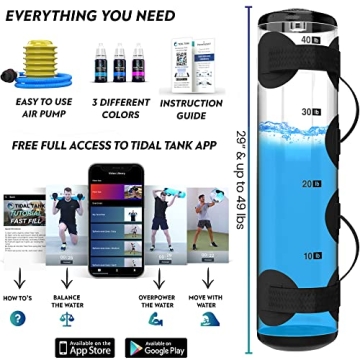 Tidal Tank Aqua Bag for Adjustable Weight Workouts