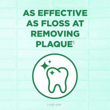 GUM Soft-Picks Comfort Flex, Easy to Use Dental Picks for Teeth Cleaning and Gum Health, Disposable Interdental Brushes with Convenient Carry Case, Dentist Recommended Dental Floss Picks, 80ct