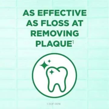 GUM Soft-Picks Comfort Flex, Easy to Use Dental Picks for Teeth Cleaning and Gum Health, Disposable Interdental Brushes with Convenient Carry Case, Dentist Recommended Dental Floss Picks, 80ct