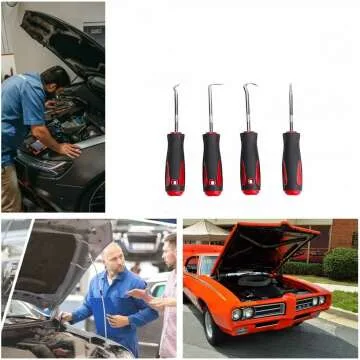 4-Piece Oil Seal Removal Tool Set for Repairs